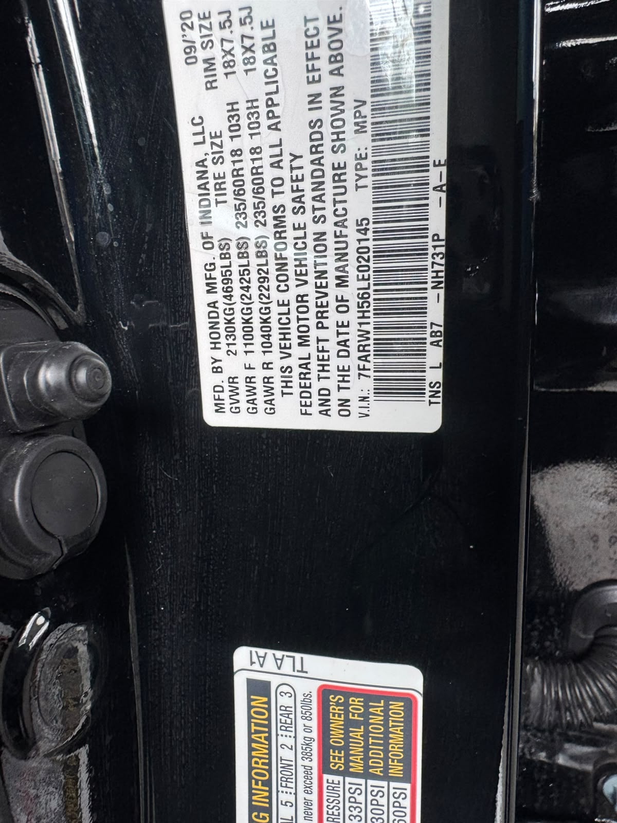 Honda CRV EX 2020 — foto 8