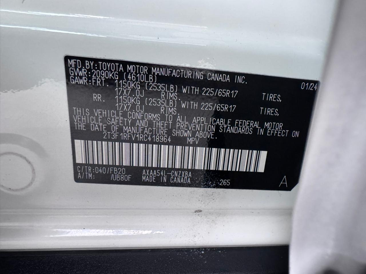 Toyota Rav4 LE Plus 2024 — foto 2