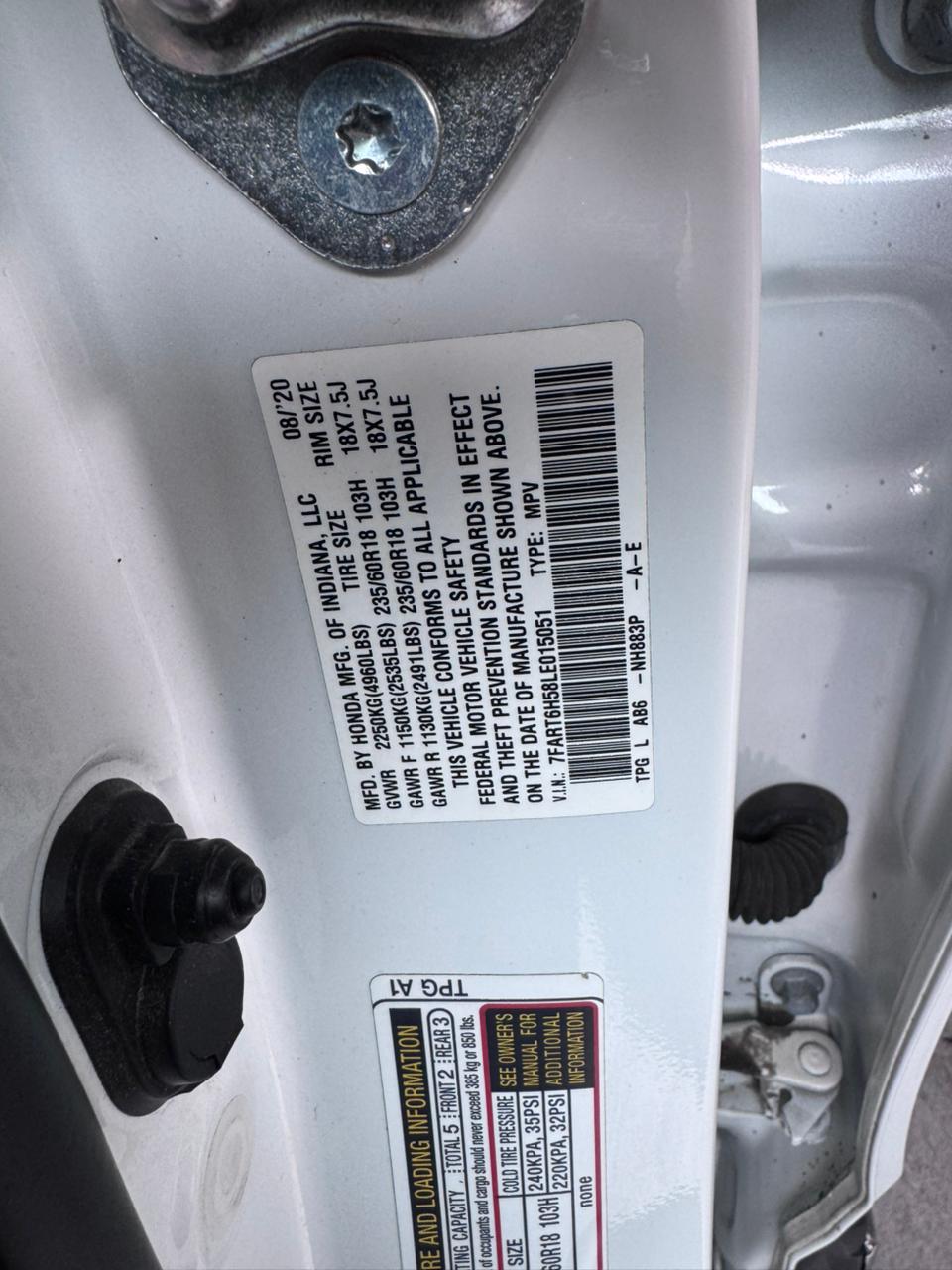 Honda Crv EX Hybrida 2020 — foto 6