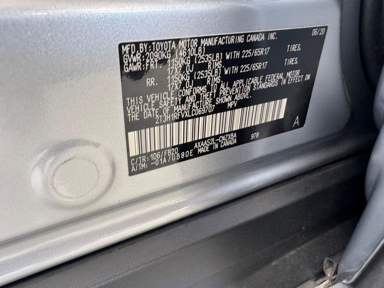 Toyota Rav4 LE Plus 2020 — foto 7