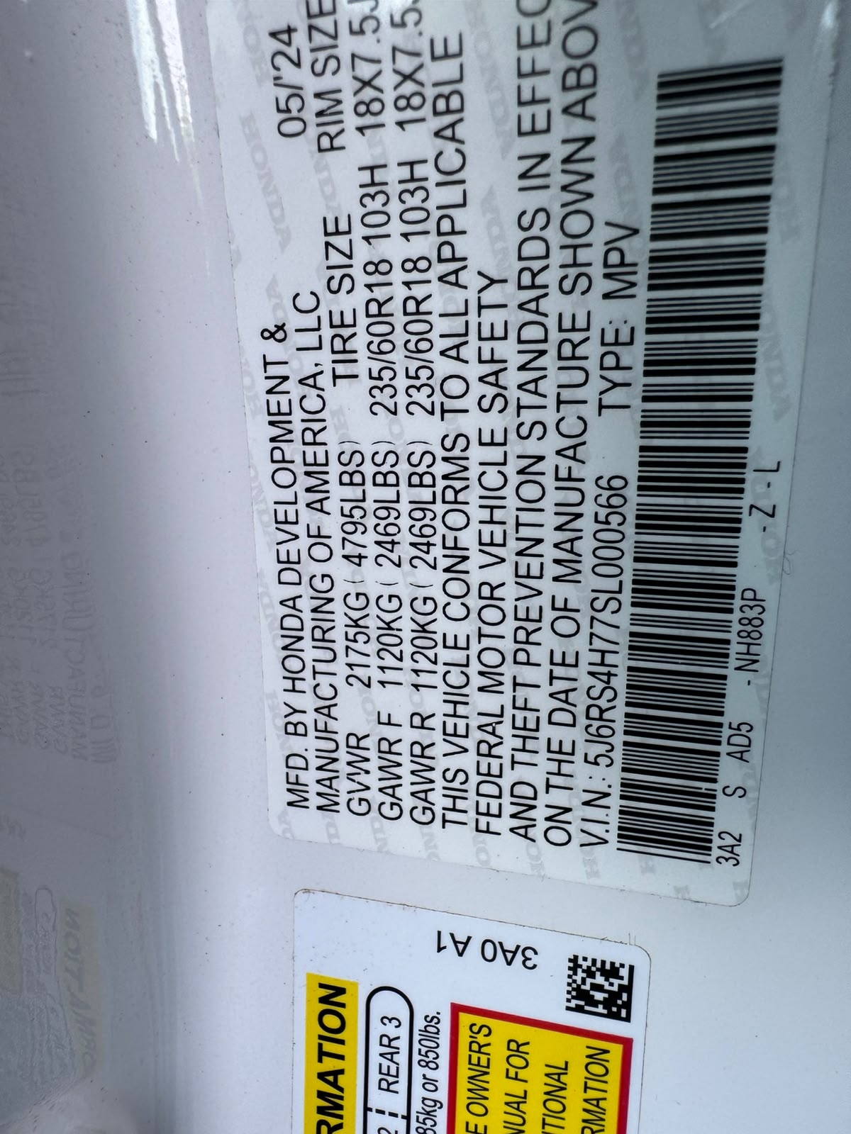 Honda Crv EX -L 2025 — foto 4